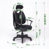 Ergonomic Korean Office Chair SUPERB BLACK - Image 12