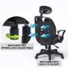 Ergonomic Korean Office Chair SUPERB GREEN - Image 6