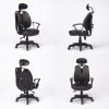 Ergonomic Korean Office Chair SUPERB GREY - Image 3