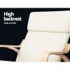 Artiss Rocking Armchair Nursing Bentwood Aero - Image 5