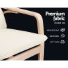 Artiss Rocking Armchair Nursing Bentwood Aero - Image 6