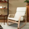 Artiss Rocking Armchair Nursing Bentwood Aero - Image 8