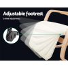 Artiss Rocking Armchair Footrest Nursing Beige Afton - Image 6