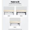 Artiss Standing Desk Top White Oak 120CM - Image 7