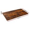 Artiss Standing Desk Top Rustic Brown 120CM - Image 2