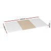 Artiss Standing Desk Top Whtie Pine 120CM - Image 2