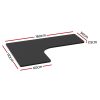 Artiss Standing Desk Top L-shape Black 160CM - Image 2