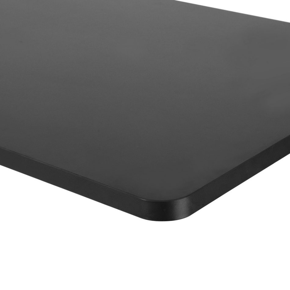 Artiss Standing Desk Top L-shape Black 160CM - Image 3
