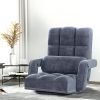 Artiss Floor Lounge Sofa Bed Swivel Charcoal - Image 8