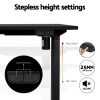 Artiss Electric Standing Desk Frame Only Height Adjustable 70KG Load Black - Image 4