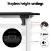 Artiss Electric Standing Desk Frame Only Height Adjustable 70KG Load White - Image 4