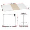 Artiss Electric Standing Desk Sit Stand Desks 140CM - Image 2