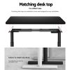 Artiss Standing Desk Frame Only Dual Motor Motorised Adjustable 125KG Load Black - Image 6