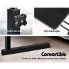 Artiss Laptop Desk Table Adjustable 60CM Black - Image 5