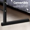 Artiss Laptop Desk Table Adjustable 60CM Dark Wood - Image 5