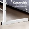Artiss Laptop Desk Table Adjustable 60CM Light Wood - Image 5