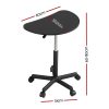 Artiss Laptop Desk Portable Height Adjustable Table Caster Wheels 60CM Black - Image 2