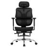 Artiss Ergonomic Office Chair Footrest Black - Image 3
