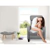 Artiss Fabric Reclining Armchair - Grey - Image 6