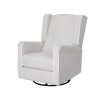 Artiss Recliner Armchair 360ï¿½ Swivel Grey Fabric