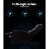Artiss Recliner Armchair Brown Faux Leather Bolivia - Image 4
