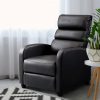 Artiss Recliner Armchair Brown Faux Leather Bolivia - Image 8