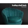 Artiss Armchair Velvet Green Callista - Image 5