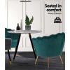 Artiss Armchair Velvet Green Callista - Image 7
