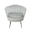 Artiss Armchair Velvet Grey Callista - Image 3