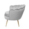Artiss Armchair Velvet Grey Callista - Image 4