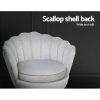 Artiss Armchair Velvet Grey Callista - Image 5