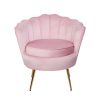 Artiss Armchair Velvet Pink Callista - Image 3