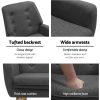 Armchair Tub Single Dining Chair - Image 6