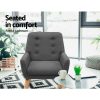 Armchair Tub Single Dining Chair - Image 7