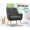 Armchair Tub Single Dining Chair - Image 8