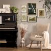 Artiss Armchair Set with Ottoman Beige Lansar - Image 7