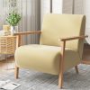 Artiss Armchair Velvet Yellow Olie - Image 7