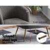 Artiss Armchair Lounge Chair Accent Chairs Arm Armchairs Sherpa Boucle Charcoal - Image 7