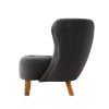 Artiss Armchair Lounge Accent Chair Armchairs Couch Chairs Sofa Bedroom Charcoal - Image 4