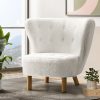 Artiss Armchair Lounge Accent Chair Armchairs Couch Chairs Sofa Bedroom White - Image 8