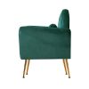 Artiss Armchair Green Velvet Caroline - Image 4