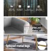 Artiss Armchair Lounge Chair Accent Armchairs Chairs Sofa Grey Velvet Cushion - Image 7