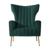 Artiss Armchair Green Velvet Kate - Image 3