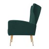Artiss Armchair Green Velvet Kate - Image 4