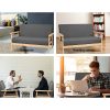 Artiss 2-Seater Sofa Armchair Skane - Image 6