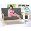 Artiss 2-Seater Sofa Armchair Skane - Image 7