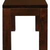 Amsterdam Solid Timber Bench 90 x 35 cm (Mahogany) - Image 3