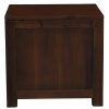 Amsterdam Solid Mahogany Timber 1 Drawer Bedside Table (Mahogany) - Image 4