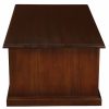 Tasmania 2 drawer Coffee Table - Mahogany - Image 3