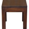 Amsterdam Solid Timber Lamp Table (Mahogany) - Image 2